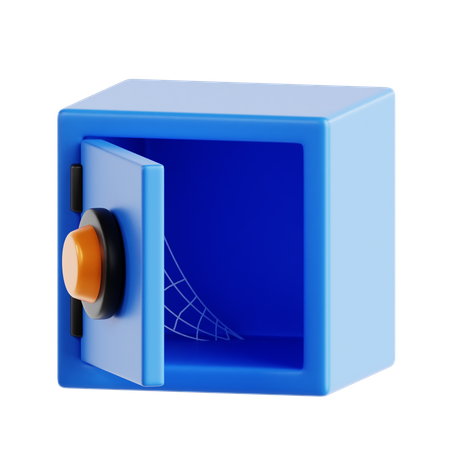 空のロッカー  3D Icon