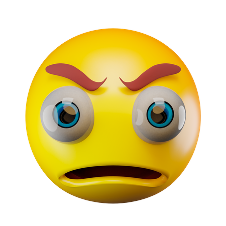 En colère  3D Emoji