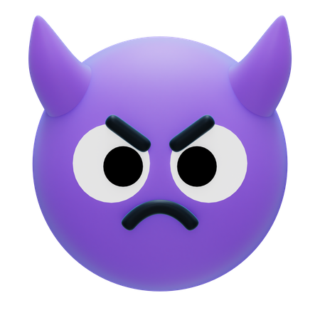 En colère  3D Icon