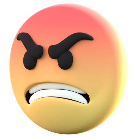 En colère  3D Emoji