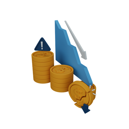 Faillite  3D Icon