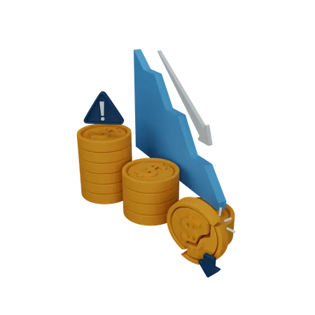 Faillite  3D Icon