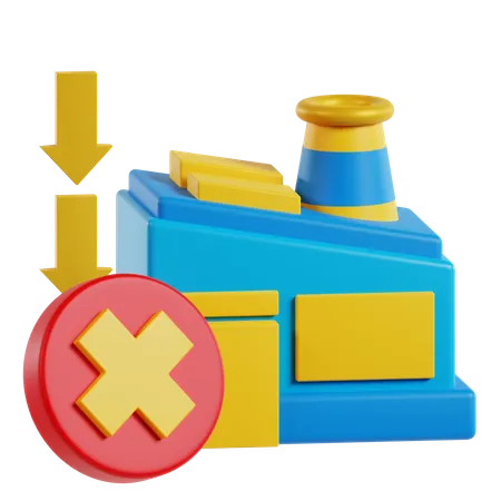 Faillite  3D Icon