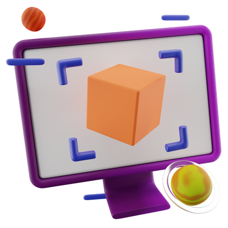 Cube 3D en ligne  3D Icon