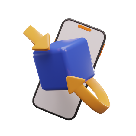 Boîte de messagerie en ligne  3D Icon