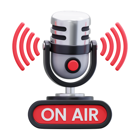 En señal de aire  3D Icon