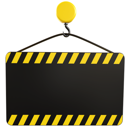 En tablero de construcción  3D Icon