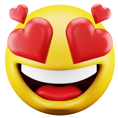 Emoji enamorado  3D Icon