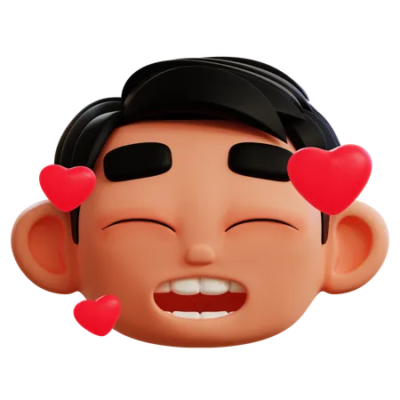 Enamorarse emoji  3D Icon