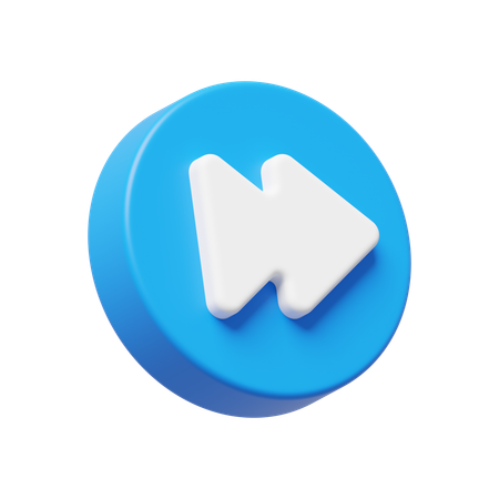 Avançar  3D Icon