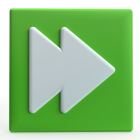 Avançar  3D Icon