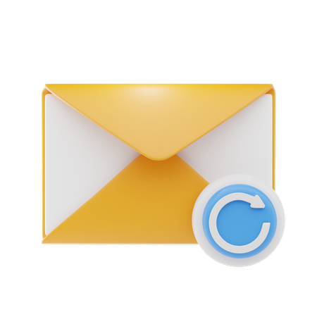 Encaminhar e-mail  3D Icon