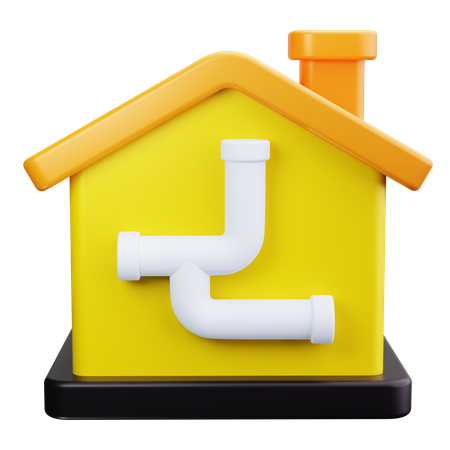 Encanamento  3D Icon