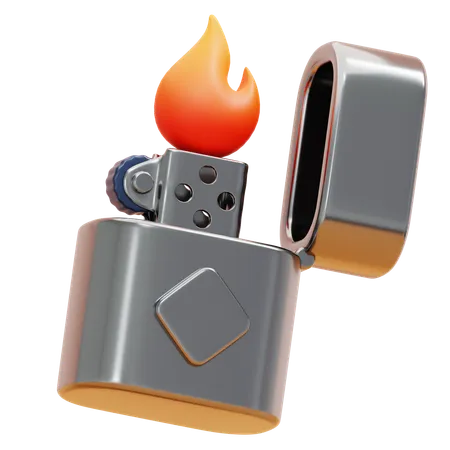Encendedor  3D Icon