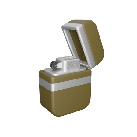 Encendedor  3D Icon