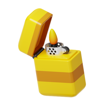 Encendedor  3D Icon