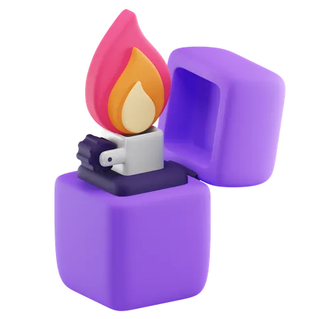 Encendedor  3D Icon