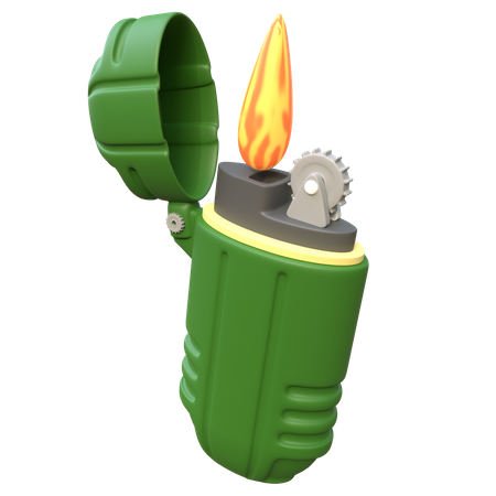 Encendedor  3D Icon