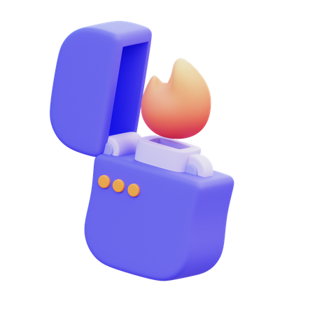 Encendedor  3D Icon