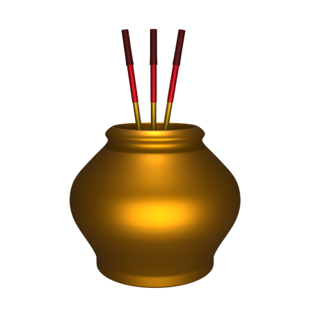 Encens  3D Icon