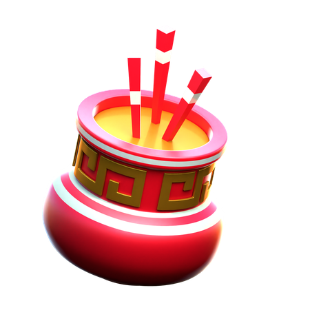 Encens chinois  3D Icon