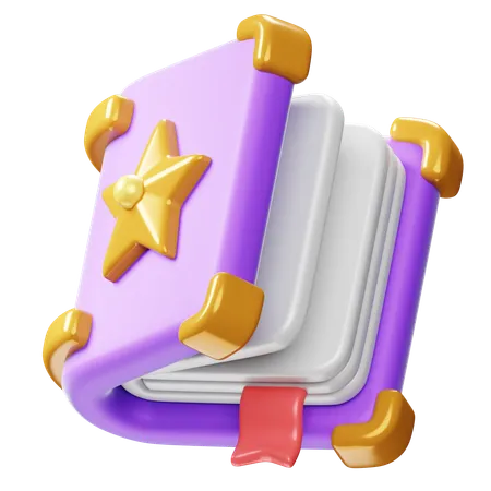 Enchanted Book  3D Icon