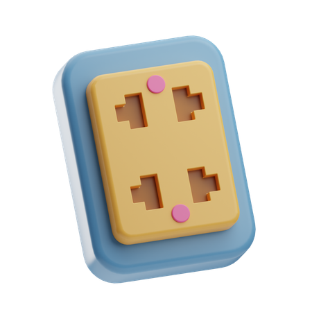 Enchufe  3D Icon