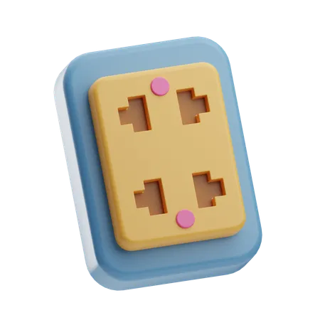 Enchufe  3D Icon