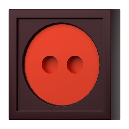 Enchufe  3D Icon