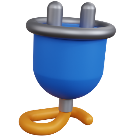 Enchufar  3D Icon