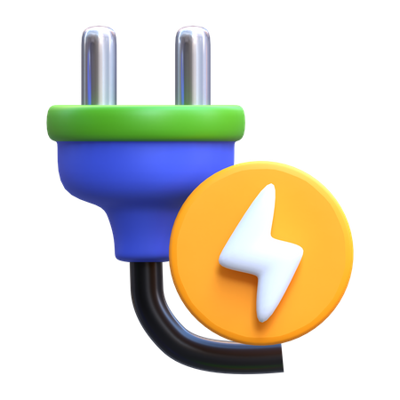 Enchufe  3D Icon