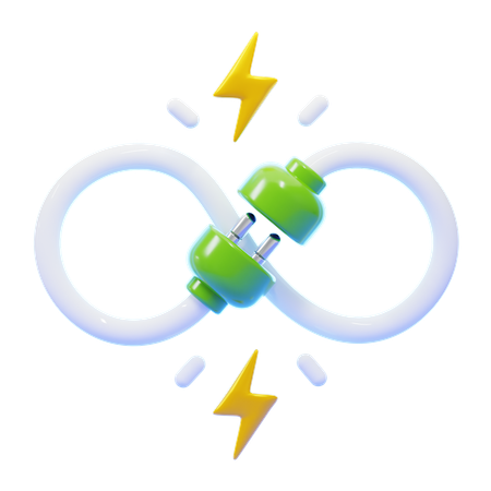 Enchufe electrico  3D Icon