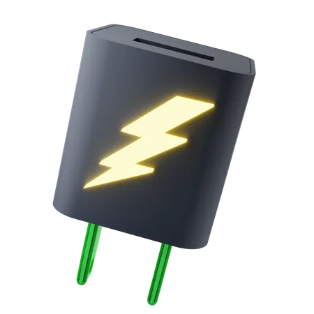 Enchufe electrico  3D Icon