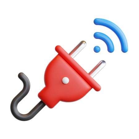 Enchufe inteligente  3D Icon