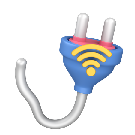 Enchufe inteligente  3D Icon