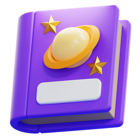 Enciclopedia espacial  3D Icon