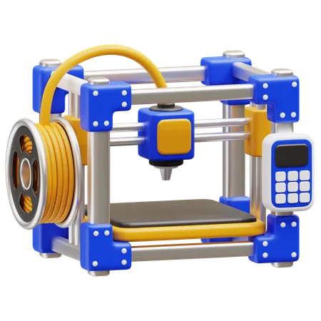 Enclosed 3D Printer  3D Icon