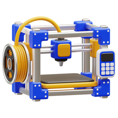Enclosed 3D Printer  3D Icon