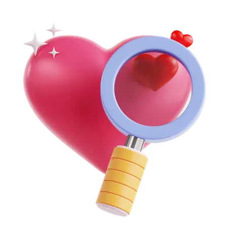 Encontrar el amor  3D Icon