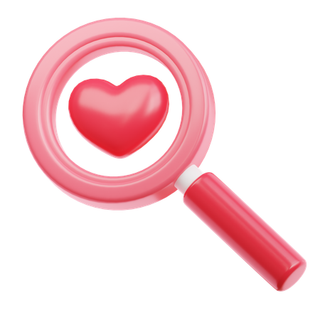 Encontrar amor  3D Icon