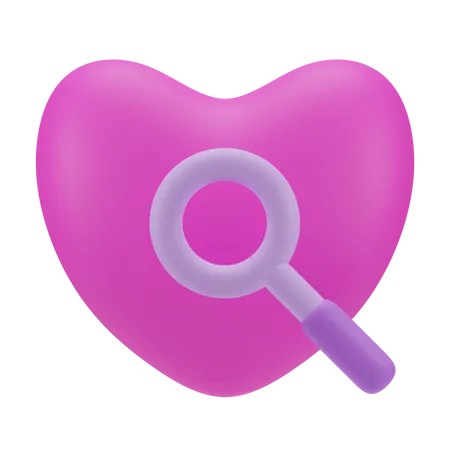 Encuentra El Amor Amor 3 D 3D Icon