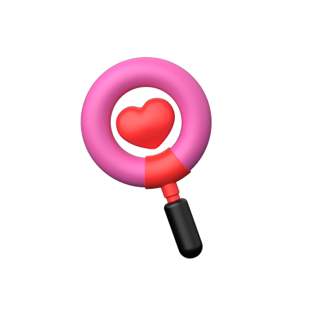 Encontrar el amor  3D Icon