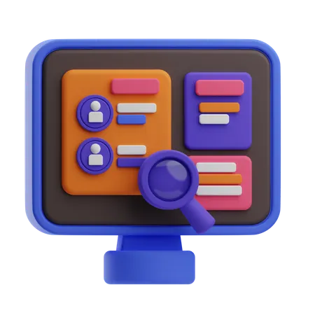 Encontrar emprego  3D Icon