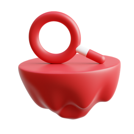 Encontrar tierra metaverso  3D Icon