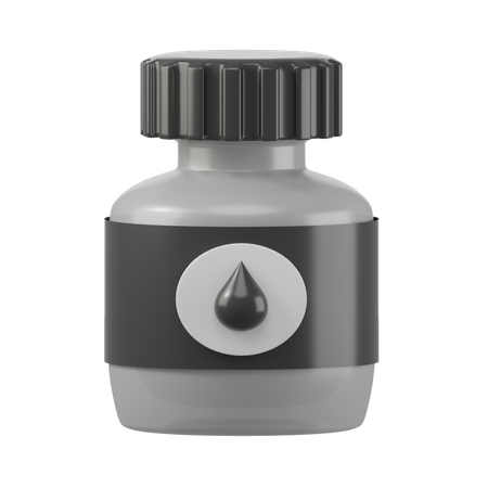 Encre  3D Icon