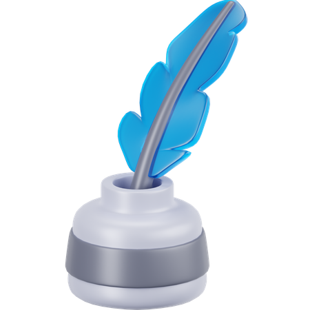 Encrier  3D Icon