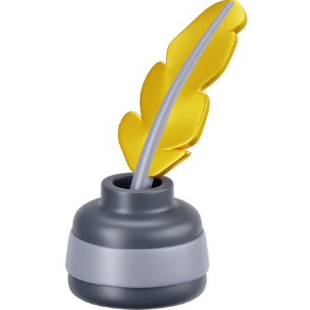 Encrier  3D Icon