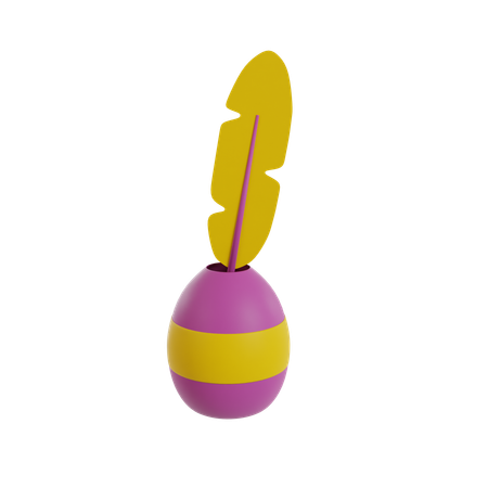 Encrier  3D Icon