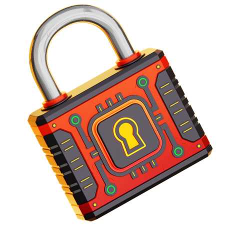 Encrypted  3D Icon