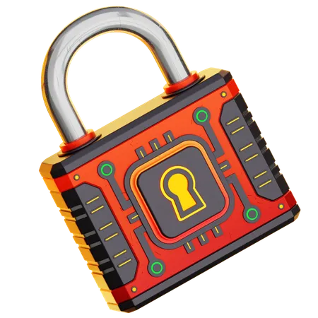 Encrypted  3D Icon